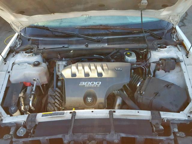 1G4HP54K624244198 - 2002 BUICK LESABRE CU WHITE photo 7