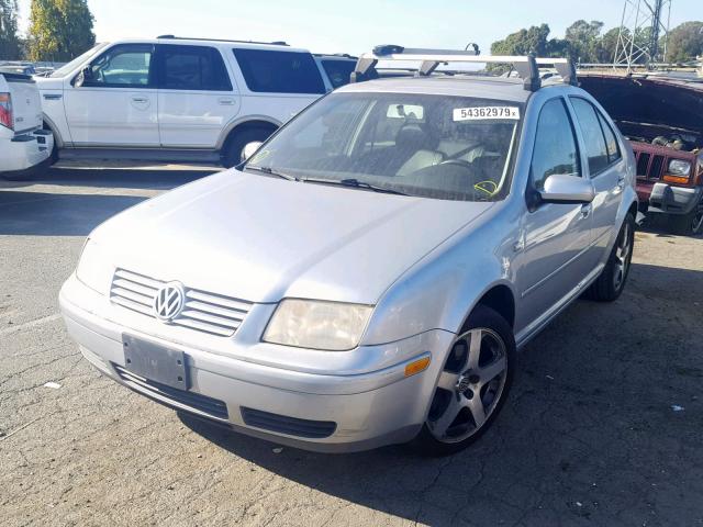 3VWVH69MX3M064536 - 2003 VOLKSWAGEN JETTA GLI SILVER photo 2