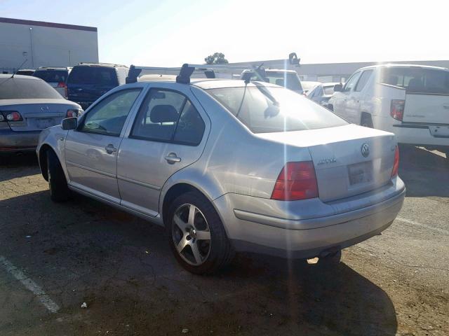 3VWVH69MX3M064536 - 2003 VOLKSWAGEN JETTA GLI SILVER photo 3