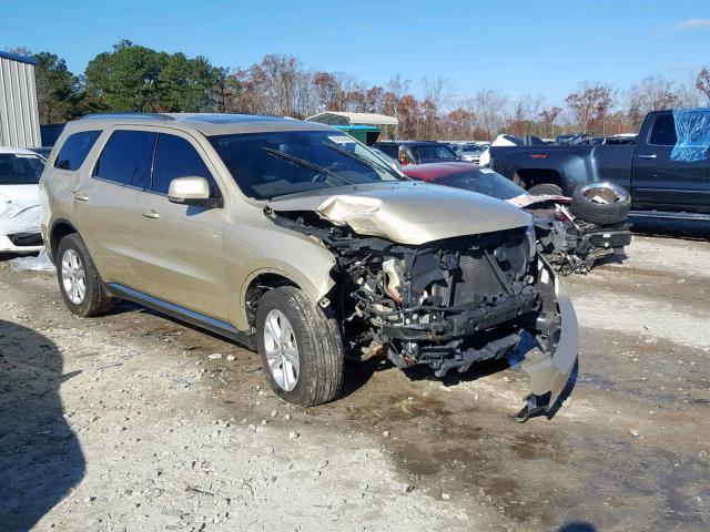 1D4RE4GG6BC733662 - 2011 DODGE DURANGO CR GOLD photo 1