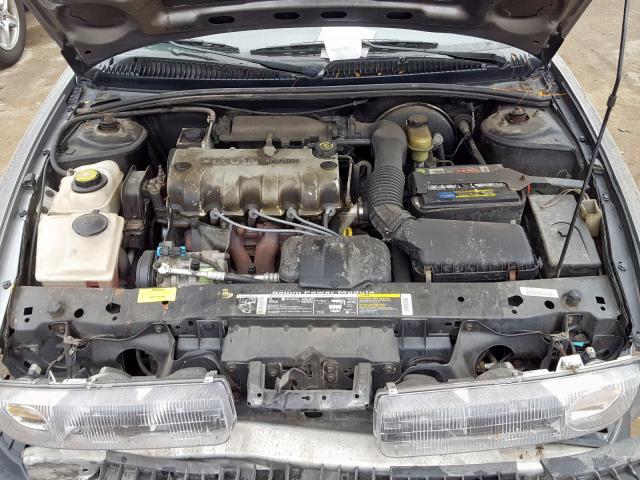 1G8ZH5281WZ134899 - 1998 SATURN SL1 SILVER photo 7