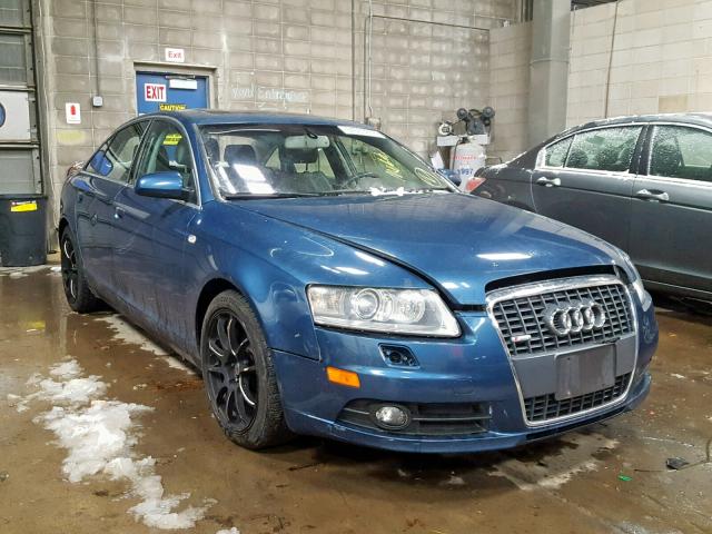 WAUEL74F65N088824 - 2005 AUDI A6 S-LINE BLUE photo 1