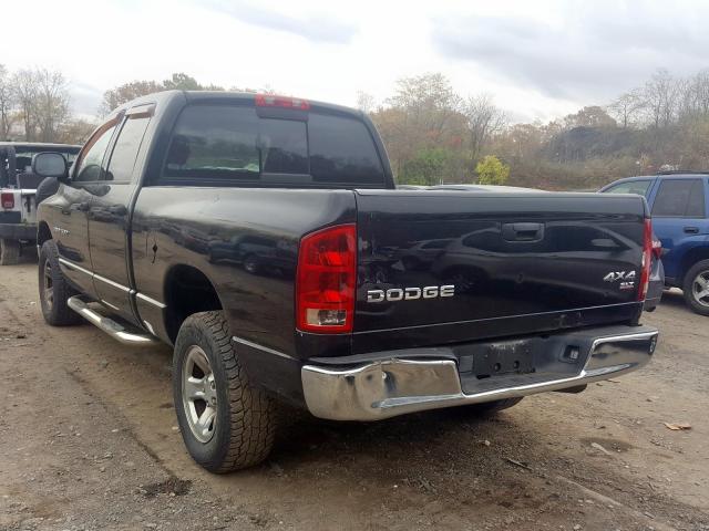 1D7HU18D83J654768 - 2003 DODGE RAM 1500 S BLACK photo 3