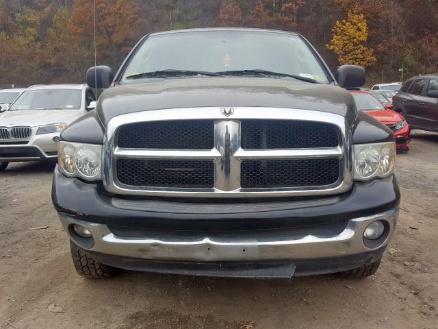 1D7HU18D83J654768 - 2003 DODGE RAM 1500 S BLACK photo 9