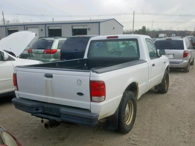 1FTYR10C5YTB20847 - 2000 FORD RANGER WHITE photo 4