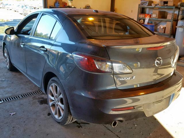 JM1BL1S67A1140694 - 2010 MAZDA 3 S CHARCOAL photo 3