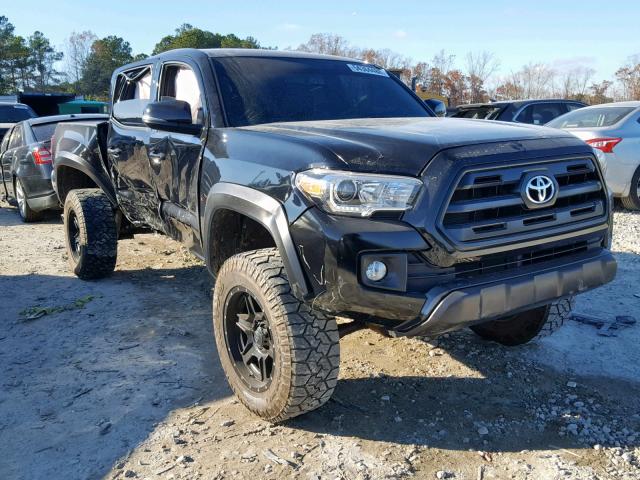 3TMCZ5AN2HM071977 - 2017 TOYOTA TACOMA DOU BLACK photo 1