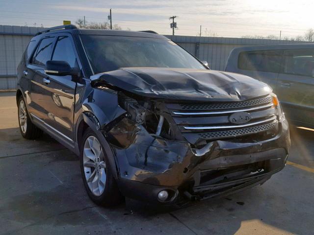 1FMHK7F81BGA42539 - 2011 FORD EXPLORER L BLACK photo 1