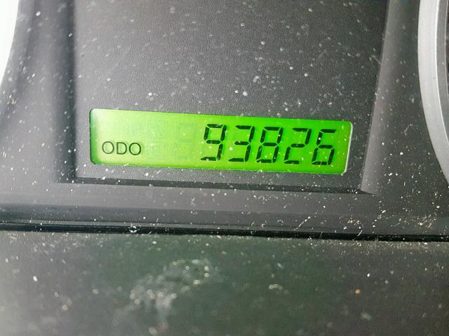 KL1TD56E29B351681 - 2009 CHEVROLET AVEO LS RED photo 8