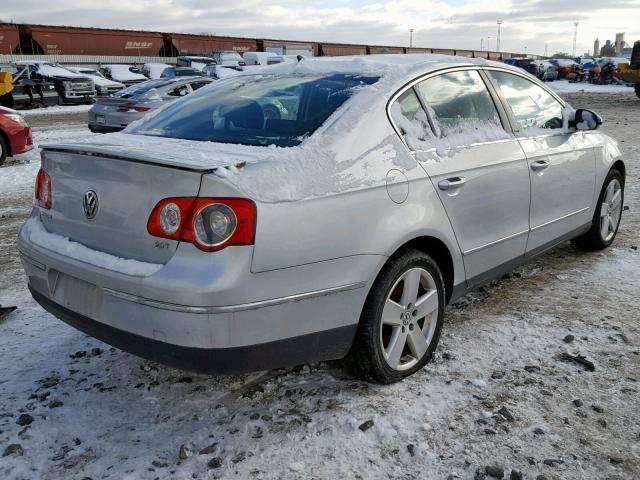 WVWAK73C48E101022 - 2008 VOLKSWAGEN PASSAT KOM SILVER photo 4