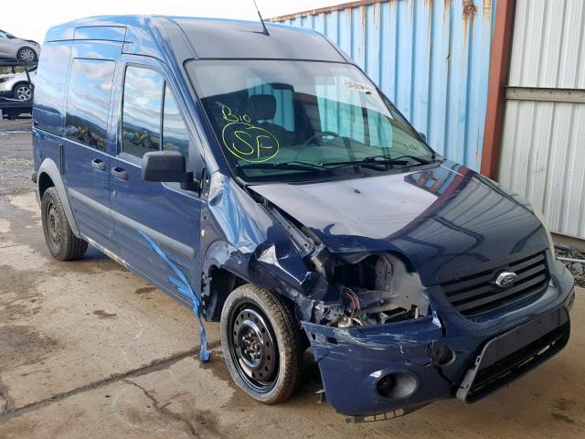 NM0LS6BN1AT030866 - 2010 FORD TRANSIT CO BLUE photo 1