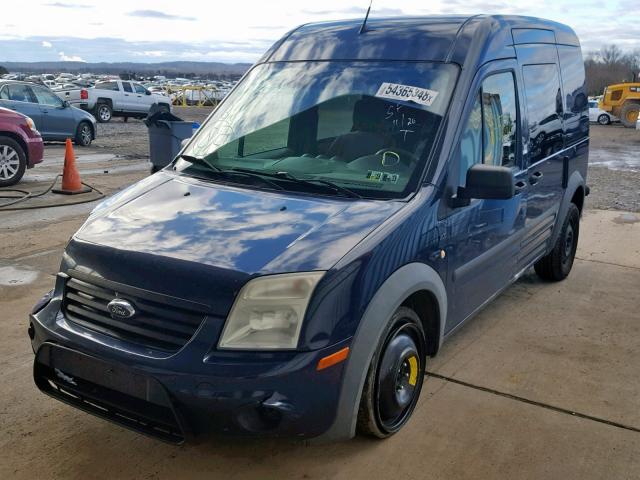 NM0LS6BN1AT030866 - 2010 FORD TRANSIT CO BLUE photo 2