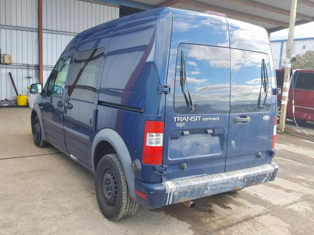 NM0LS6BN1AT030866 - 2010 FORD TRANSIT CO BLUE photo 3