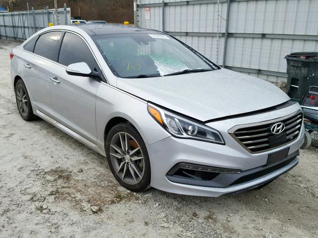 5NPE34AB2FH040726 - 2015 HYUNDAI SONATA SPO SILVER photo 1