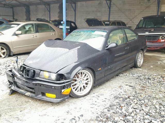 WBABG1324TET02659 - 1996 BMW 328 IS BLACK photo 2