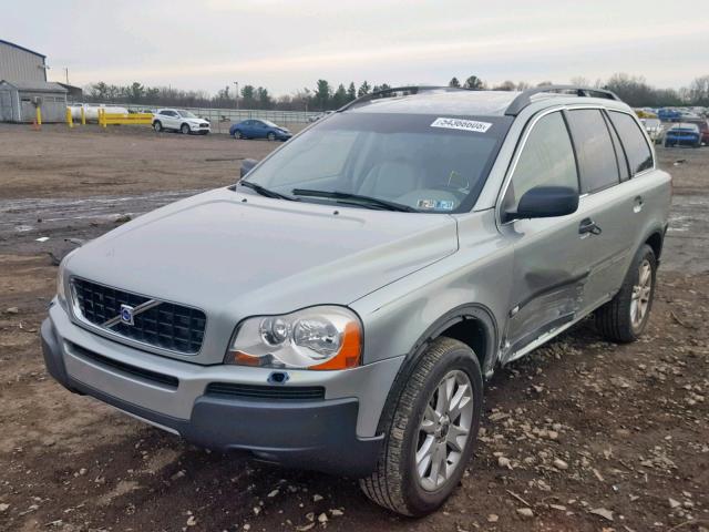 YV1CZ592251203309 - 2005 VOLVO XC90 SILVER photo 2