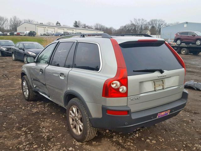 YV1CZ592251203309 - 2005 VOLVO XC90 SILVER photo 3