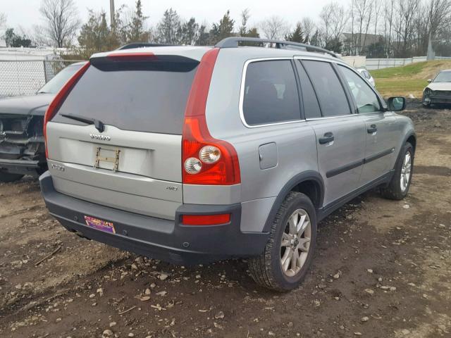 YV1CZ592251203309 - 2005 VOLVO XC90 SILVER photo 4