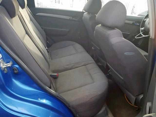 KL1TD56628B090463 - 2008 CHEVROLET AVEO BASE ლურჯი ფოტო 6
