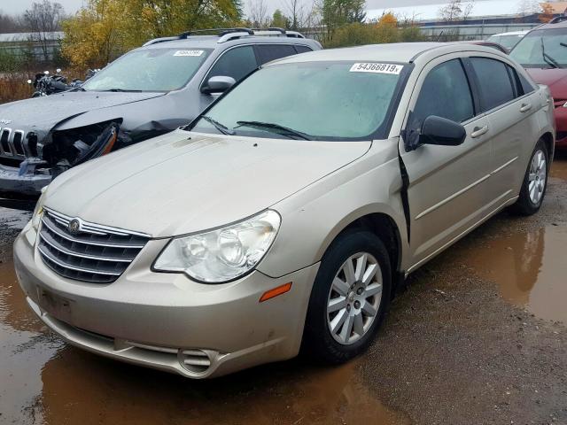 1C3LC46B89N527471 - 2009 CHRYSLER SEBRING LX GOLD photo 2