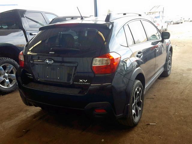 JF2GPAGC5D2839847 - 2013 SUBARU XV CROSSTR BLACK photo 4