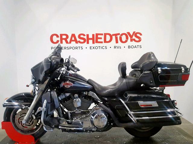 1HD1FCW196Y672006 - 2006 HARLEY-DAVIDSON FLHTCUI BLACK photo 3