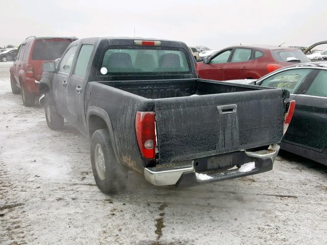 1GCDT13EX78254946 - 2007 CHEVROLET COLORADO BLACK photo 3