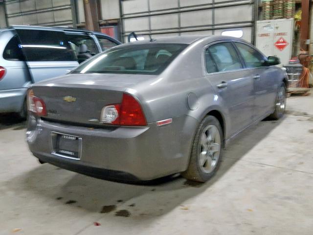 1G1ZC5E04A4124456 - 2010 CHEVROLET MALIBU 1LT ვერცხლისფერი ფოტო 4