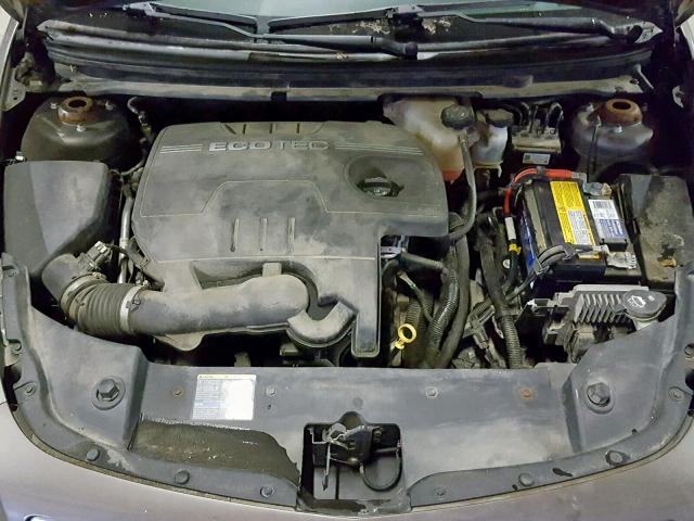 1G1ZC5E04A4124456 - 2010 CHEVROLET MALIBU 1LT ვერცხლისფერი ფოტო 7