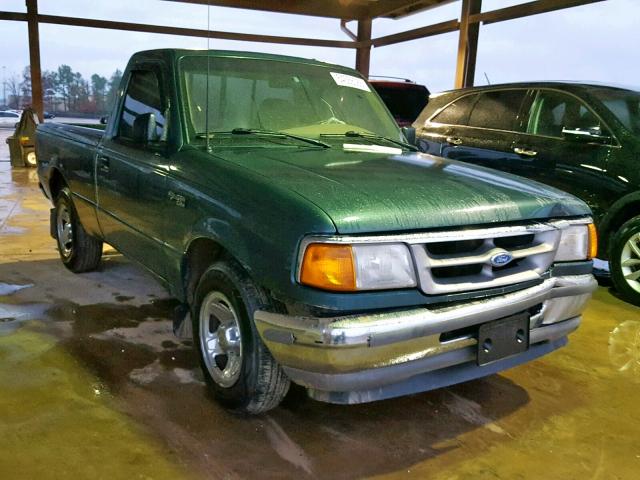 1FTCR10U6TPA84509 - 1996 FORD RANGER GREEN photo 1