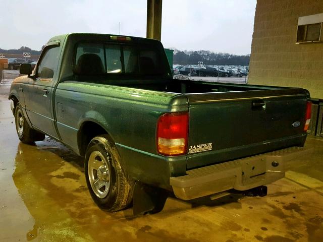 1FTCR10U6TPA84509 - 1996 FORD RANGER GREEN photo 3