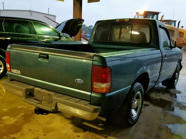 1FTCR10U6TPA84509 - 1996 FORD RANGER GREEN photo 4