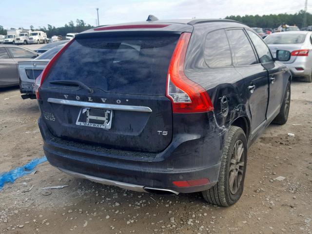 YV440MDJ5F2667782 - 2015 VOLVO XC60 T5 BLACK photo 4