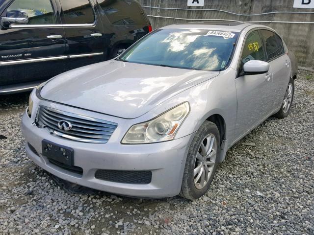 JNKCV61E79M311750 - 2009 INFINITI G37 BASE SILVER photo 2