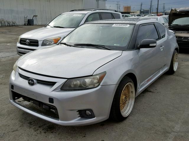 JTKJF5C75C3034049 - 2012 TOYOTA SCION TC ვერცხლისფერი ფოტო 2