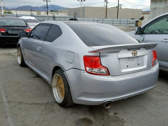 JTKJF5C75C3034049 - 2012 TOYOTA SCION TC ვერცხლისფერი ფოტო 3