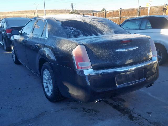 2C3CCAAG0EH376789 - 2014 CHRYSLER 300 BLACK photo 3