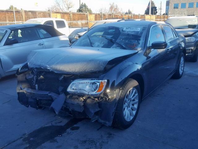 2C3CCAAG0EH376789 - 2014 CHRYSLER 300 BLACK photo 9