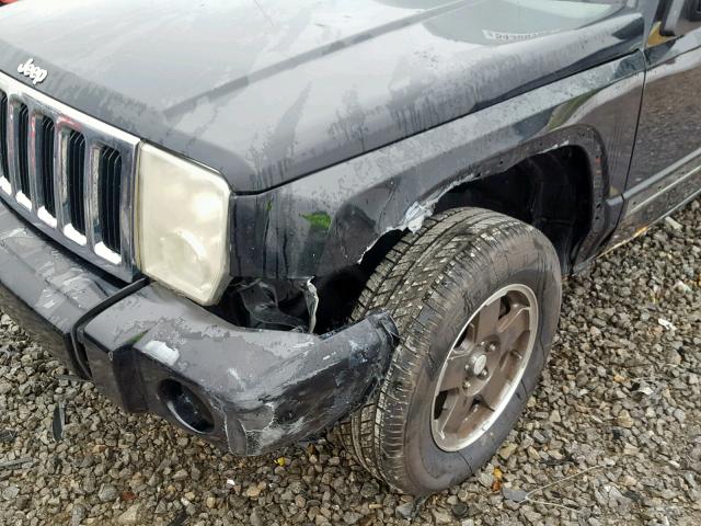 1J8HH48K38C164712 - 2008 JEEP COMMANDER 黑色 照片 10