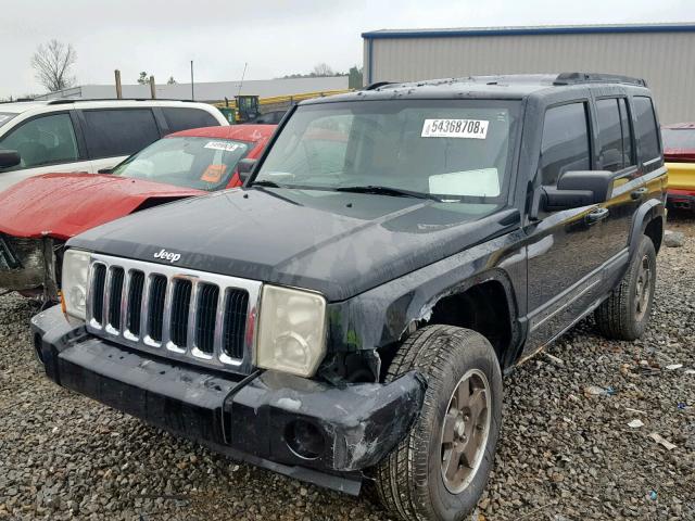 1J8HH48K38C164712 - 2008 JEEP COMMANDER 黑色 照片 2