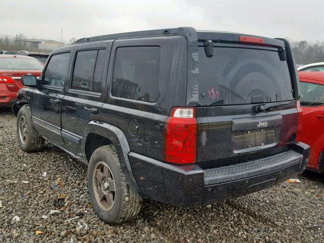 1J8HH48K38C164712 - 2008 JEEP COMMANDER 黑色 照片 3