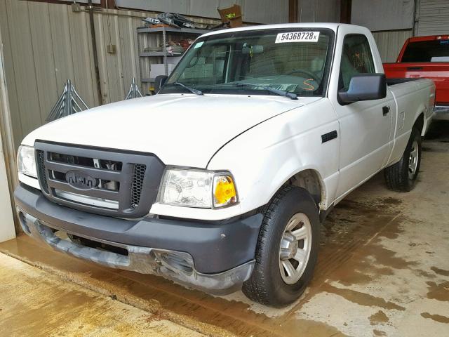 1FTYR10D68PA95104 - 2008 FORD RANGER WHITE photo 2