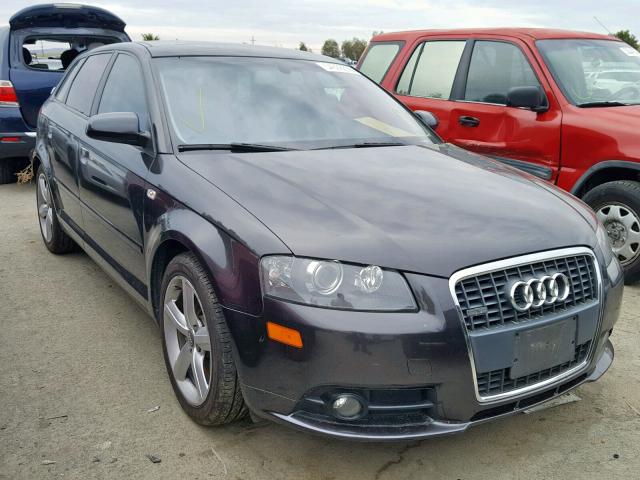 WAUHF78P98A111340 - 2008 AUDI A3 2.0 BLACK photo 1