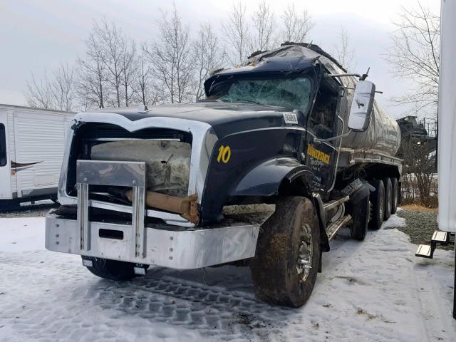 1M2AX16C09M008964 - 2009 MACK 800 GU800 BLUE photo 2