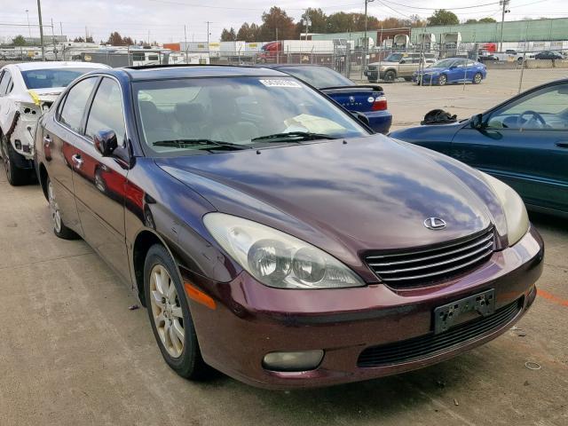 JTHBF30G225017716 - 2002 LEXUS ES 300 PURPLE photo 1