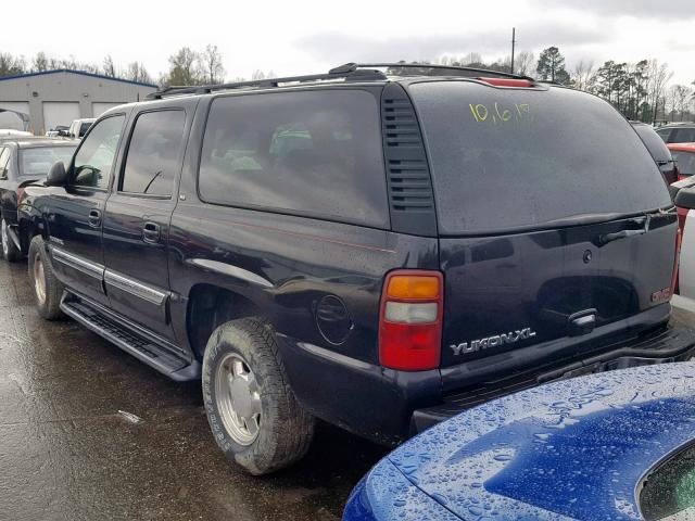 1GKFK16ZX3J106152 - 2003 GMC YUKON XL K BLACK photo 3