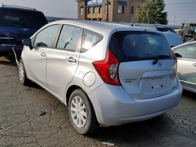 3N1CE2CP3GL389882 - 2016 NISSAN VERSA NOTE SILVER photo 3