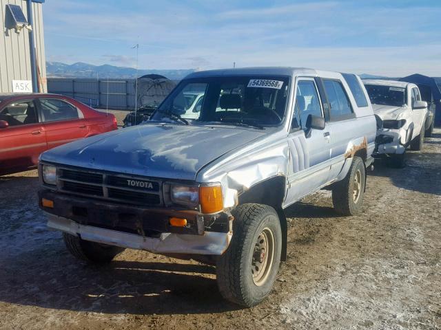 JT4RN62D9J0224977 - 1988 TOYOTA 4RUNNER RN BLUE photo 2