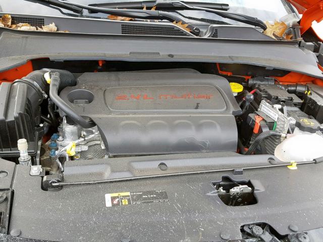 3C4NJDDB2JT131067 - 2018 JEEP COMPASS TR ORANGE photo 7