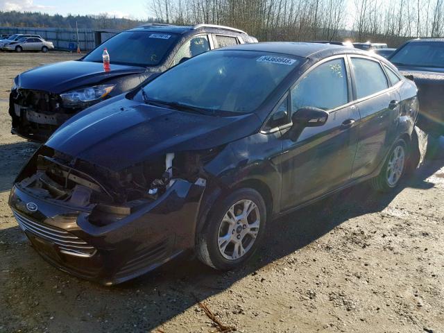 3FADP4BJ0EM160514 - 2014 FORD FIESTA SE BLACK photo 2